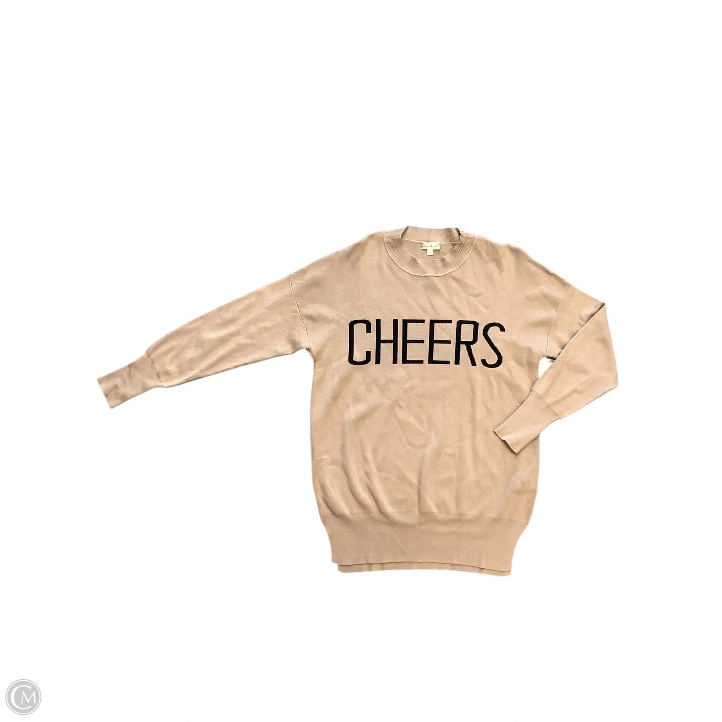 Sweater By Hem & Thread In Tan, Size: S