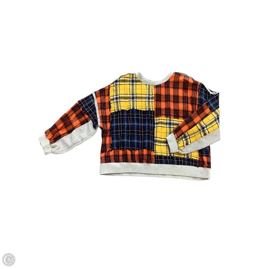Top Long Sleeve By Easel In Multi-colored, Size: L