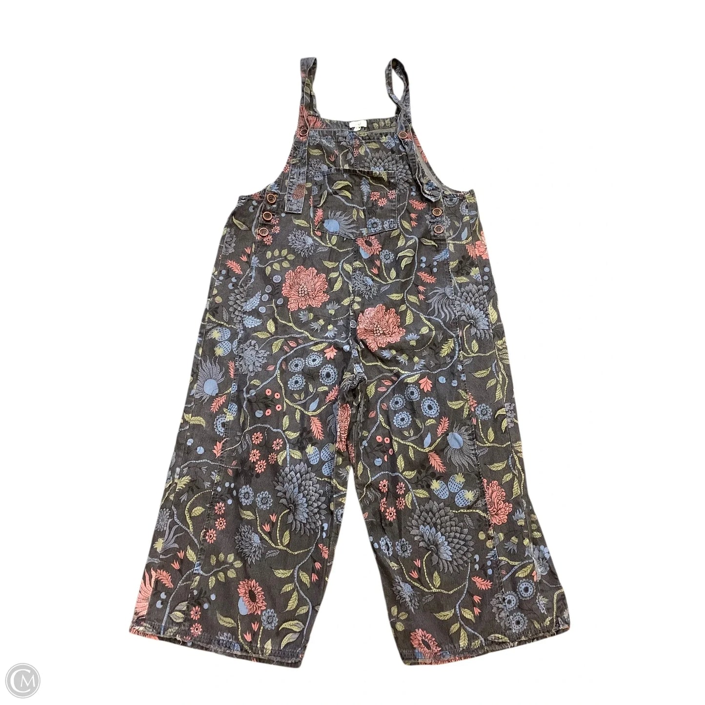 Overalls By Easel In Black & Blue, Size: L