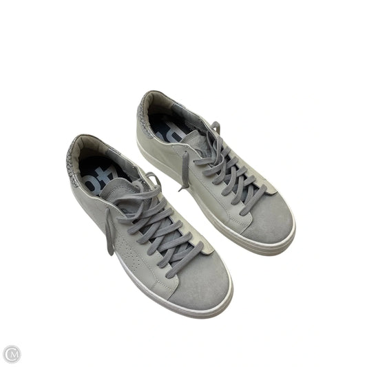 Shoes Sneakers By P448 In Grey, Size: 10