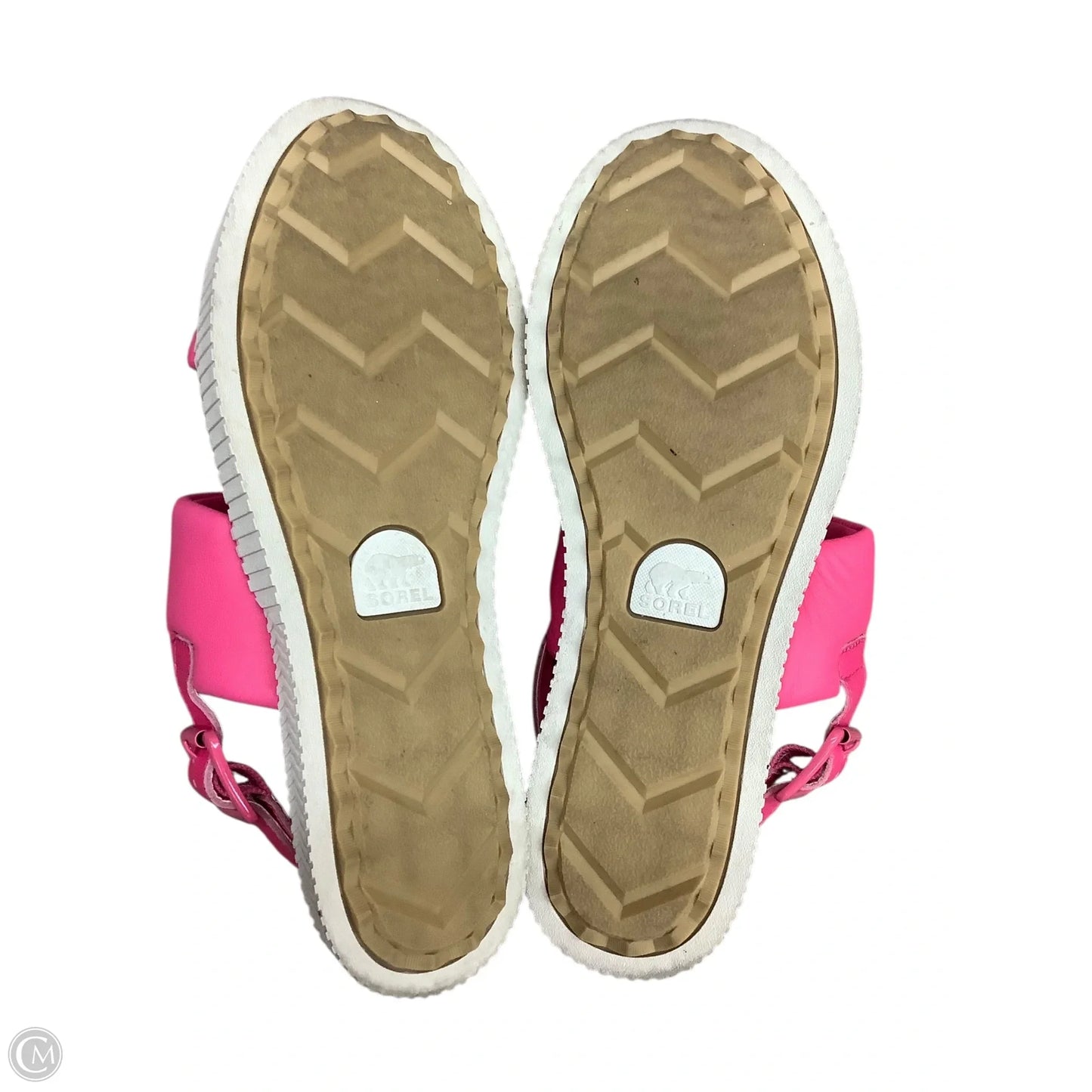 Sandals Flats By Sorel In Pink, Size: 9