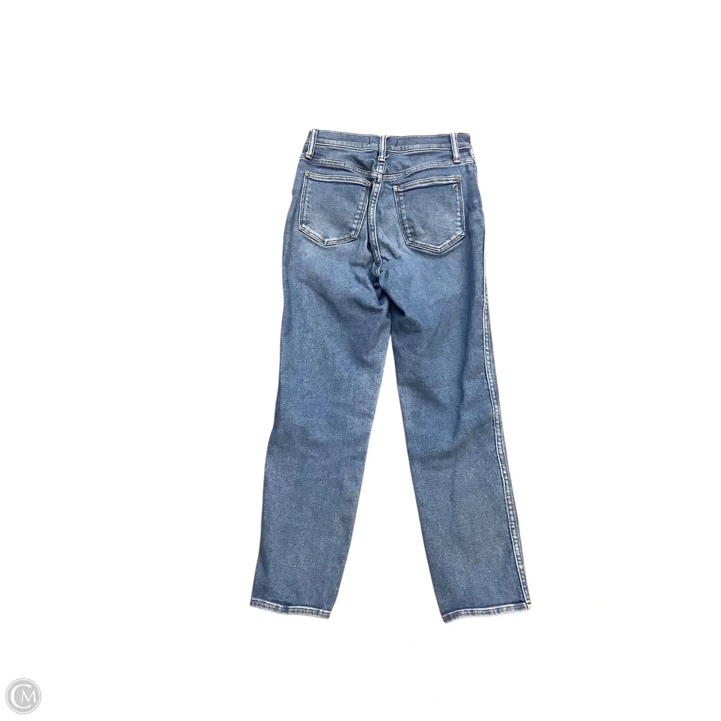 Jeans Straight By Madewell In Blue Denim, Size: 0 (25)