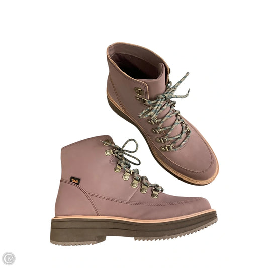 Boots Hiking By Teva In Brown, Size: 10