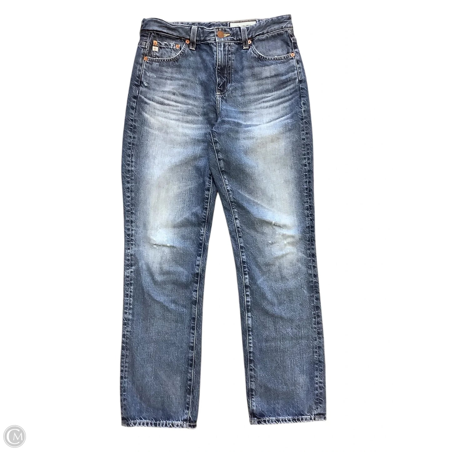 Jeans Boyfriend By White House Black Market In Blue Denim, Size: 4