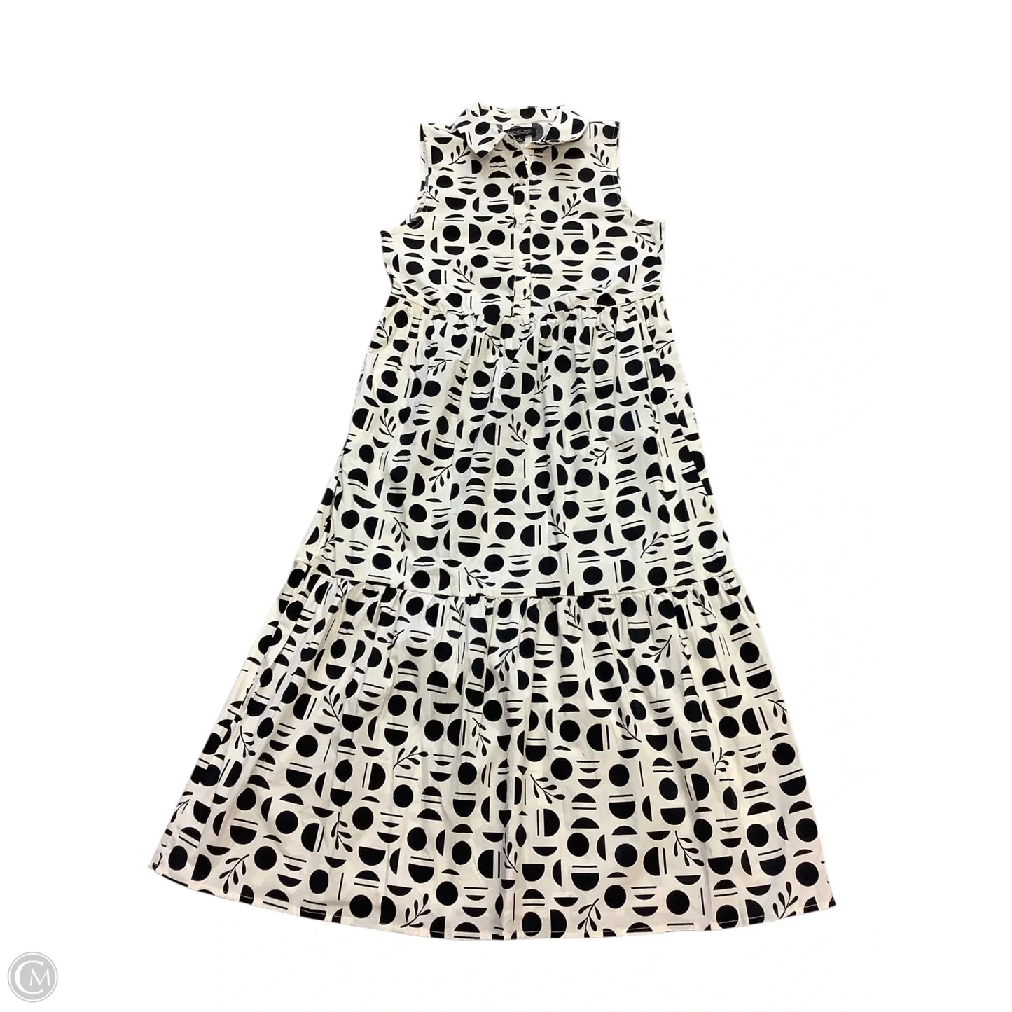Dress Casual Maxi By Rachel Zoe In Black & White, Size: S