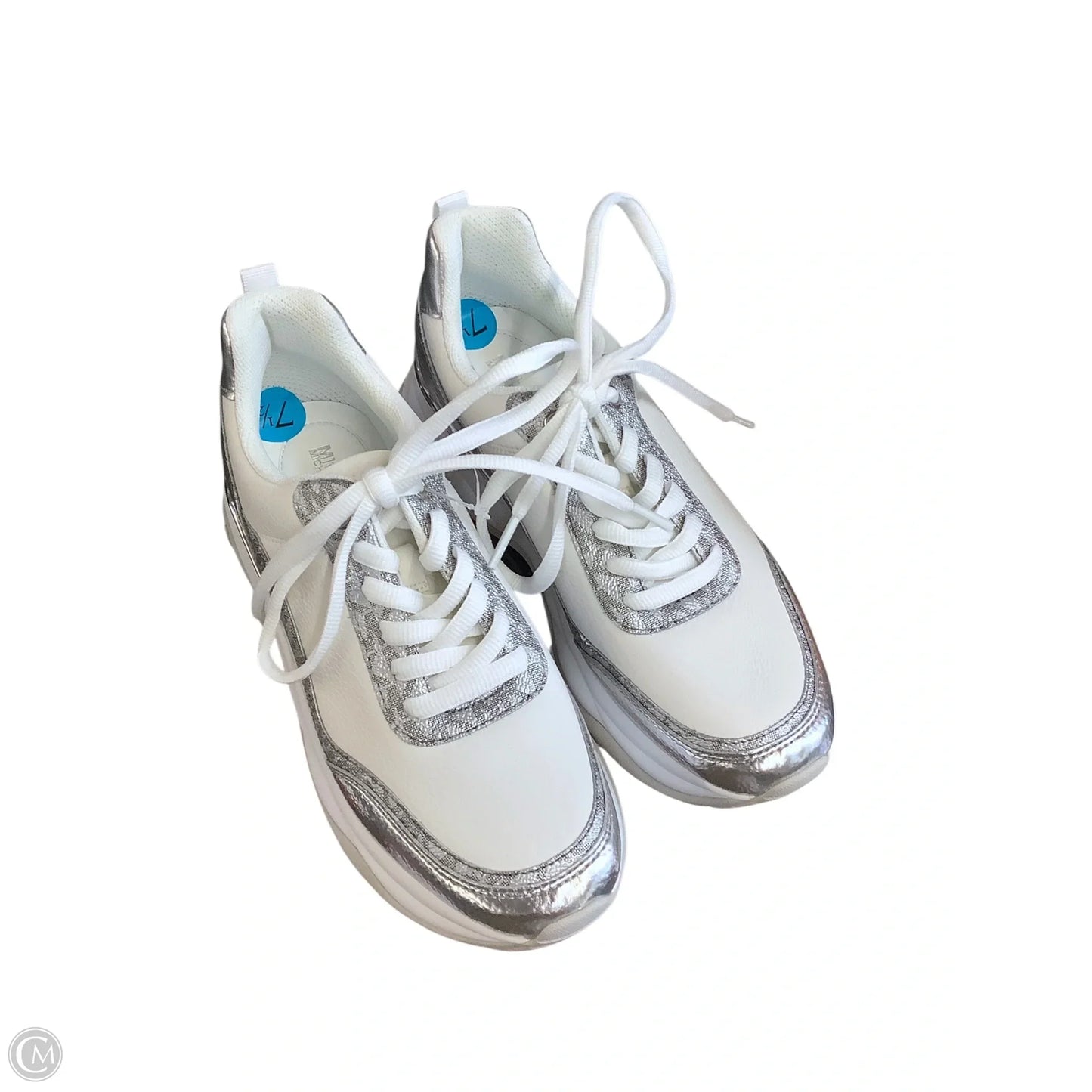 Shoes Designer By Michael Kors In White, Size: 7.5