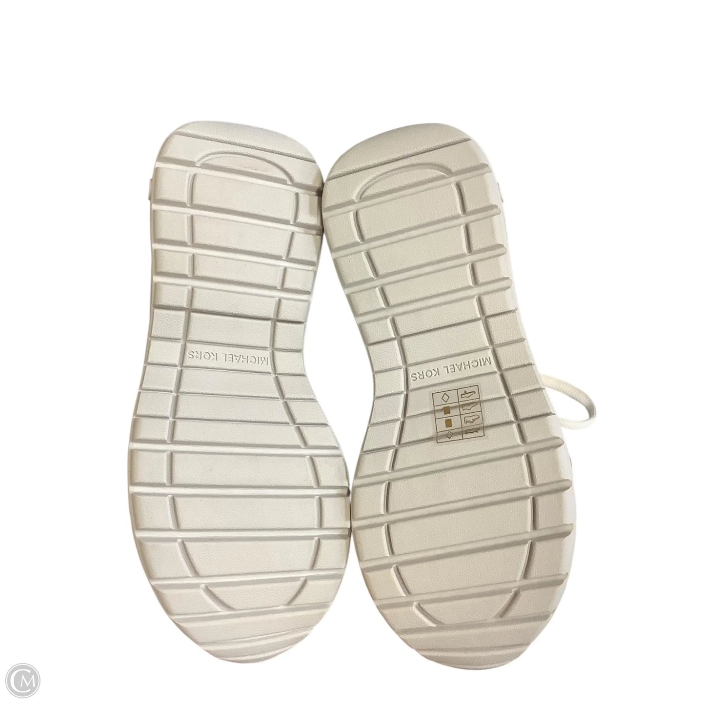 Shoes Designer By Michael Kors In White, Size: 7.5