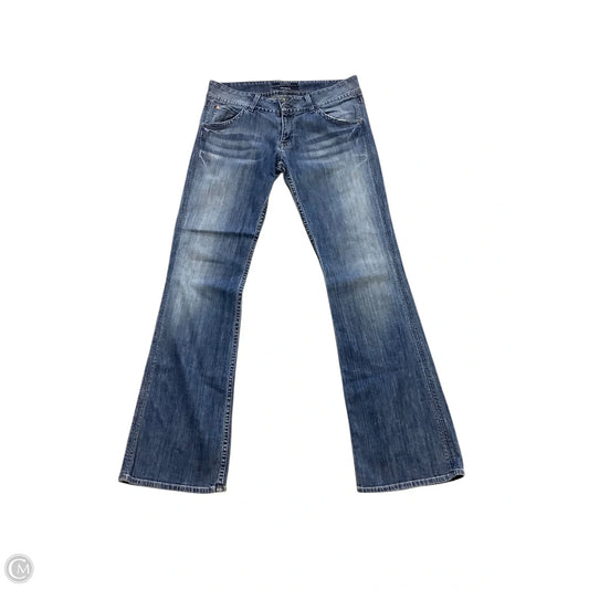 Jeans Boot Cut By Hudson In Blue Denim, Size: 8