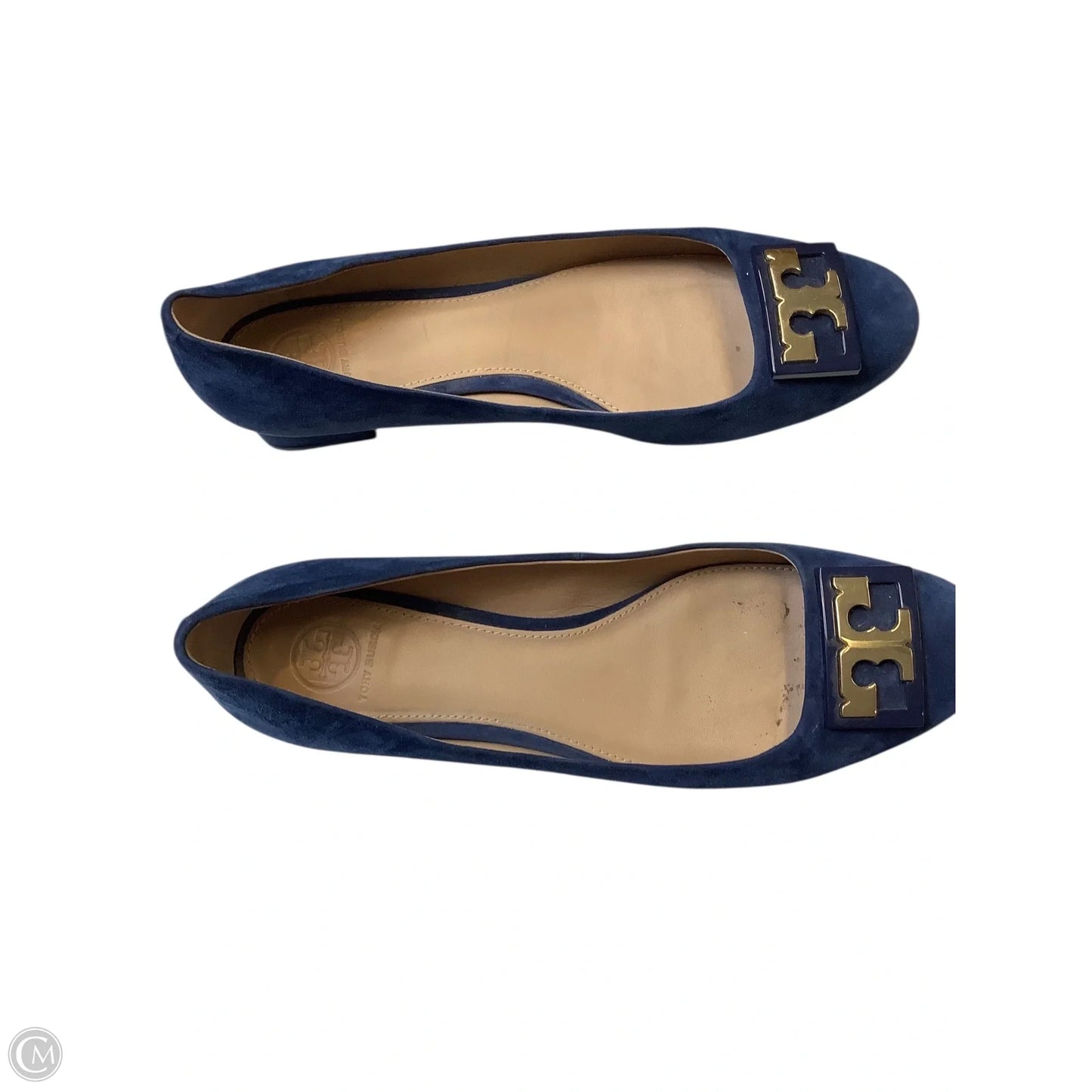 Shoes Designer By Tory Burch In Blue, Size: 10