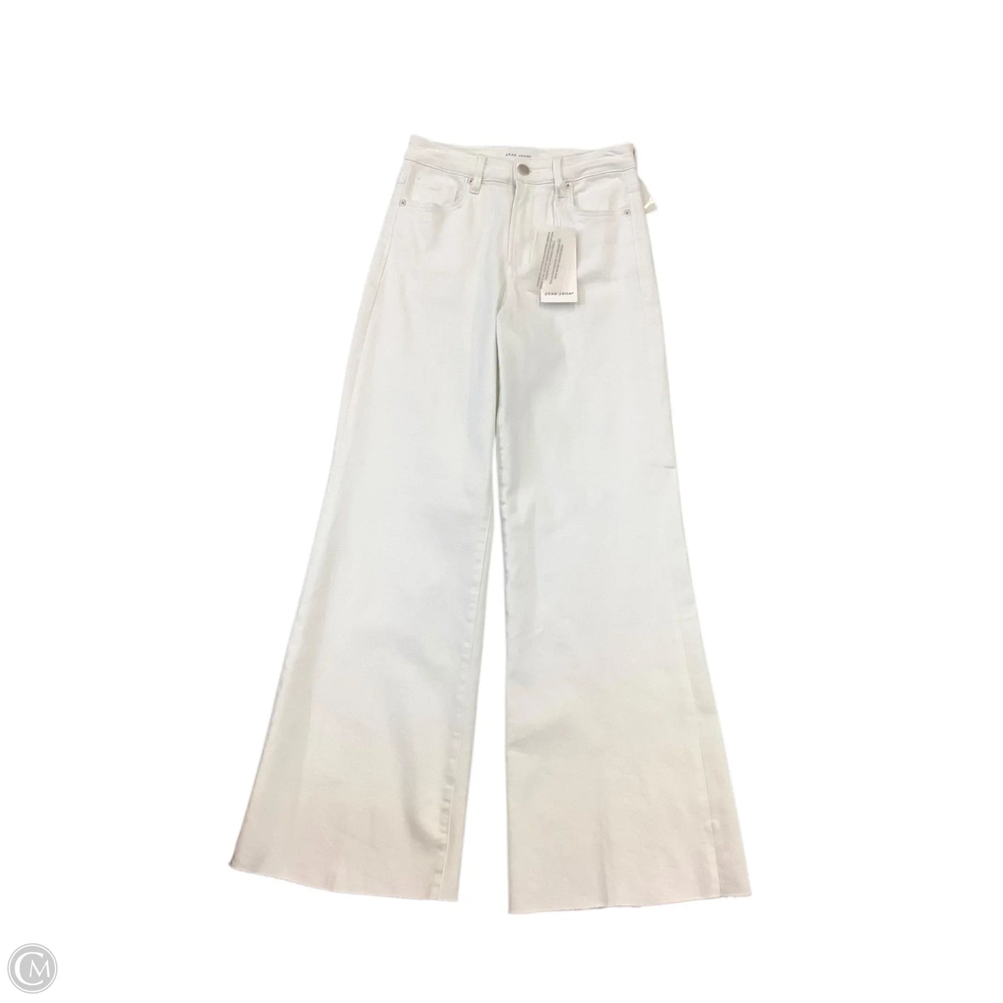 Jeans Wide Leg By Dear John In White, Size: 2