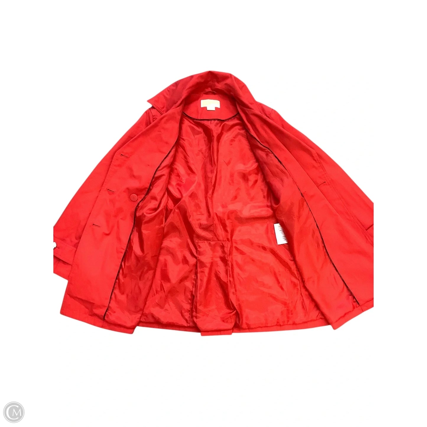 Coat Peacoat By Michael By Michael Kors In Red, Size: L