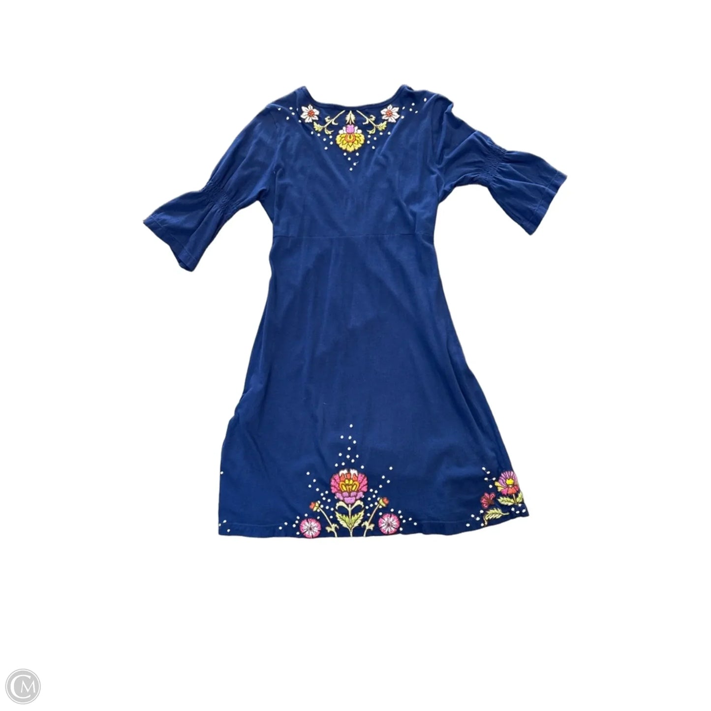 Dress Casual Short By Johnny Was In Blue, Size: M
