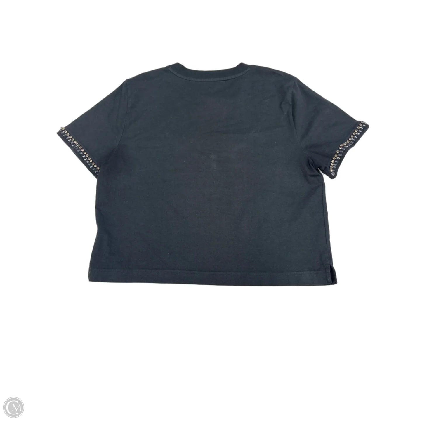 Top Short Sleeve By J. Crew In Black, Size: M