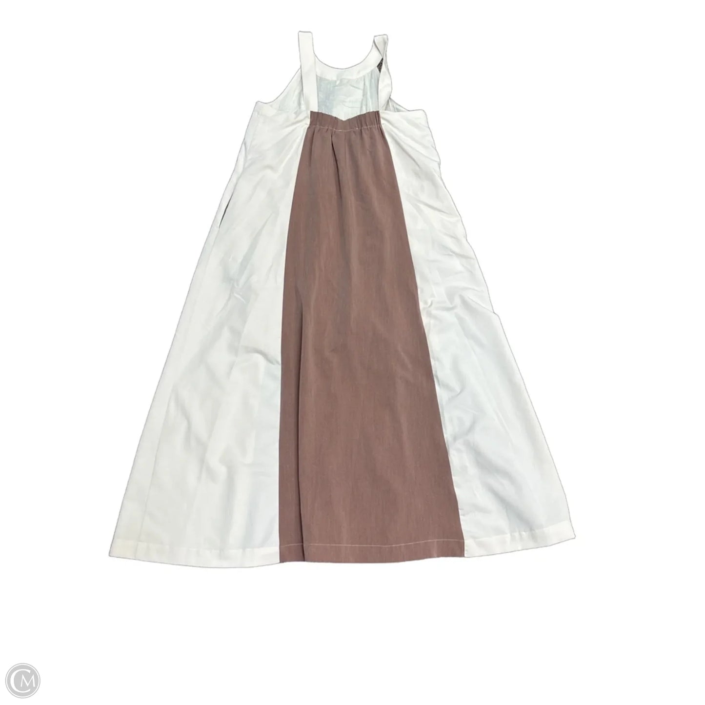 Dress Casual Maxi By Doe & Rae In Brown & Tan, Size: L