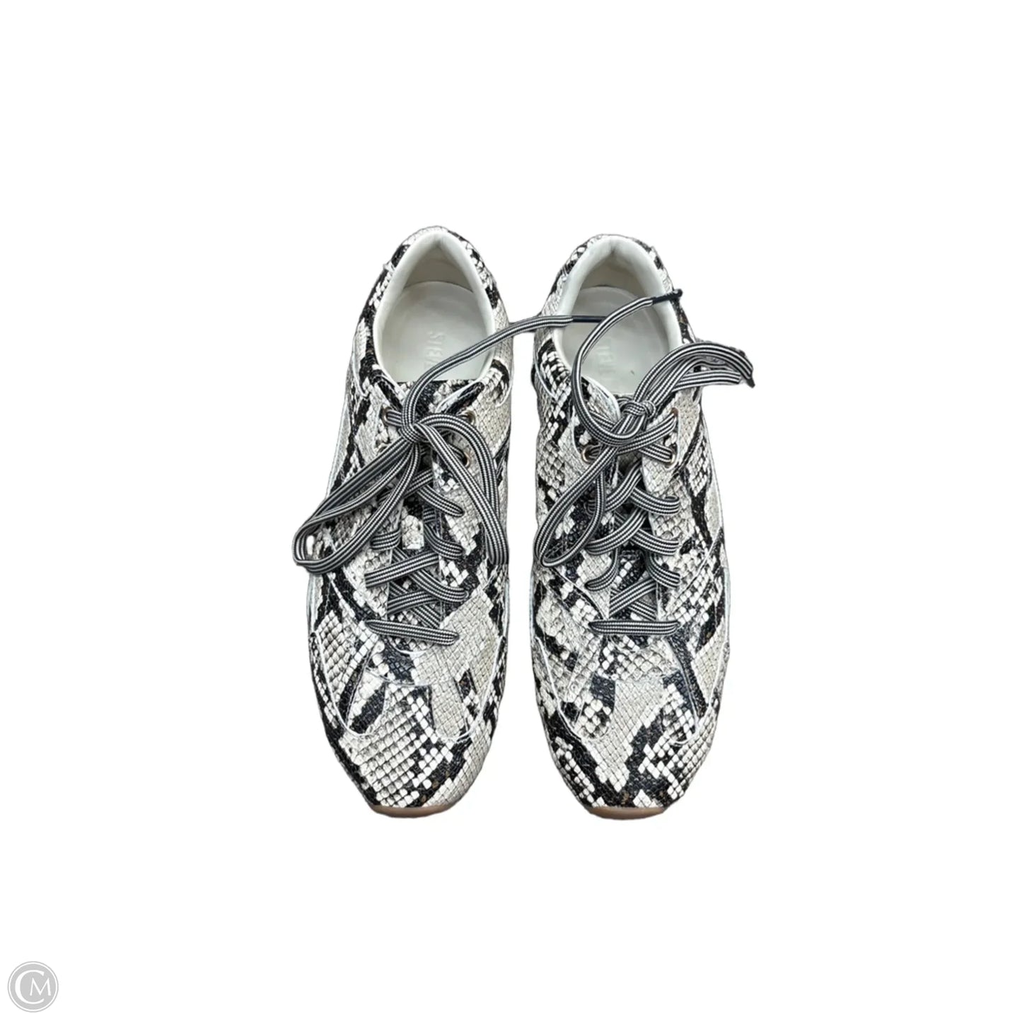 Shoes Sneakers By Steve Madden In Snakeskin Print, Size: 9.5