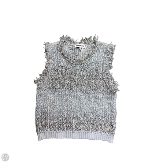 Vest Sweater By Dkny In Blue, Size: L