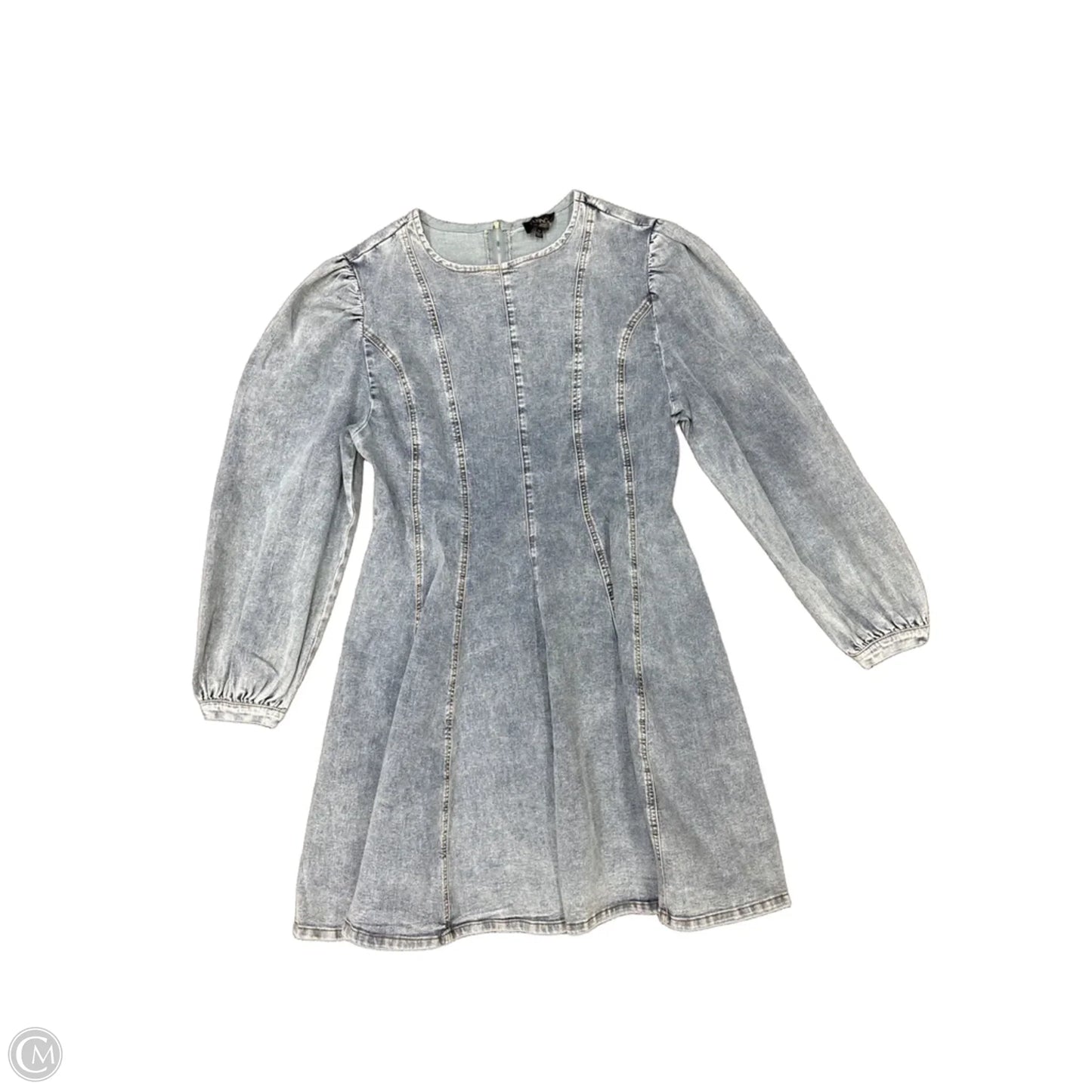 Dress Casual Midi By Flying Tomato In Blue, Size: 3x