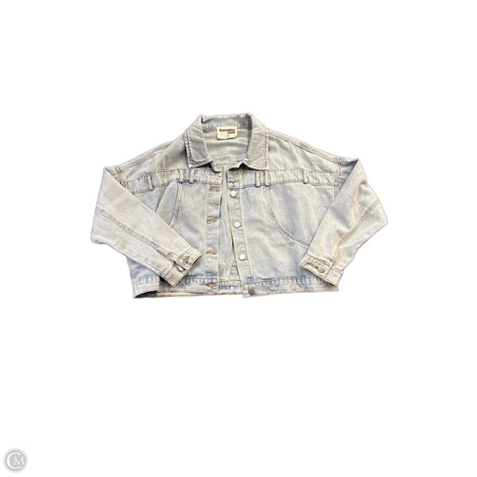 Jacket Denim By Savanna Jane In Blue, Size: M