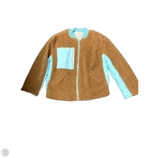 Jacket Fleece By We The Free In Brown, Size: L