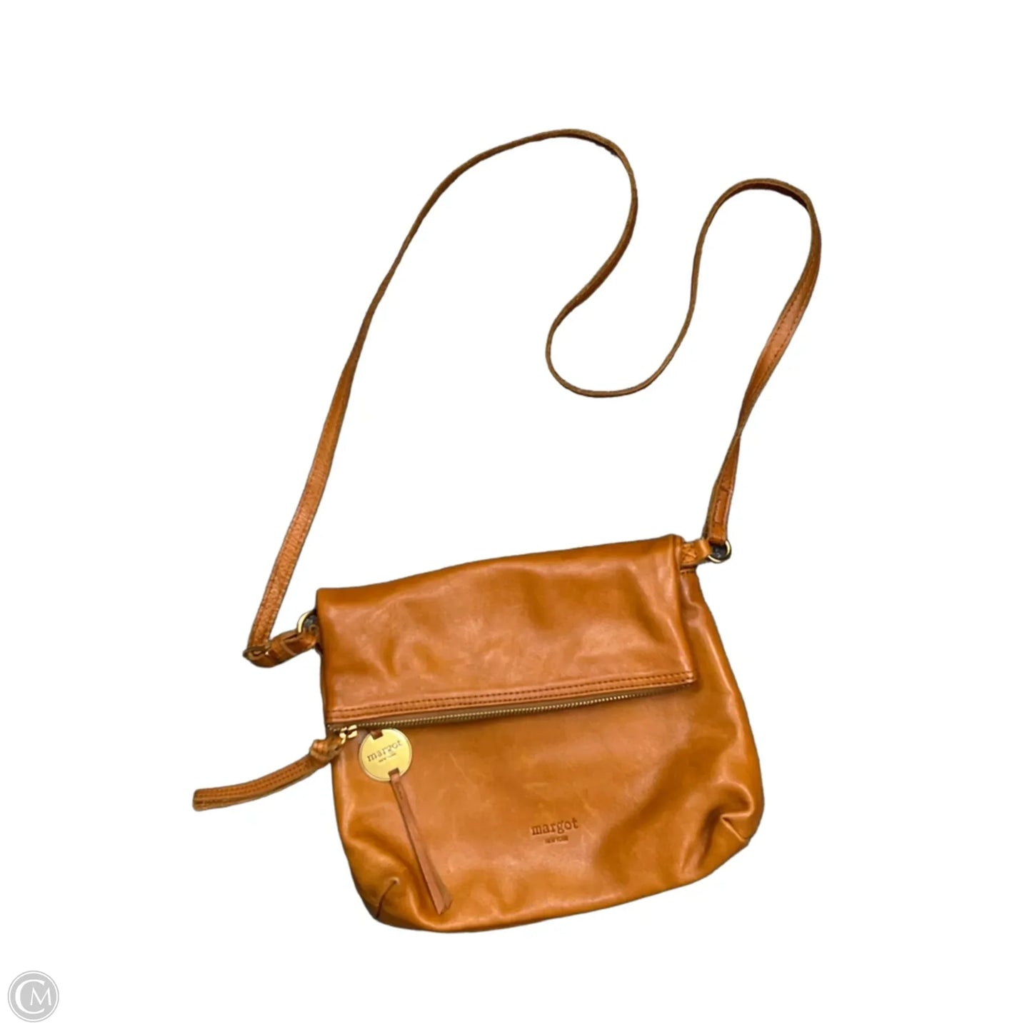 Crossbody Leather By Margot, Size: Medium