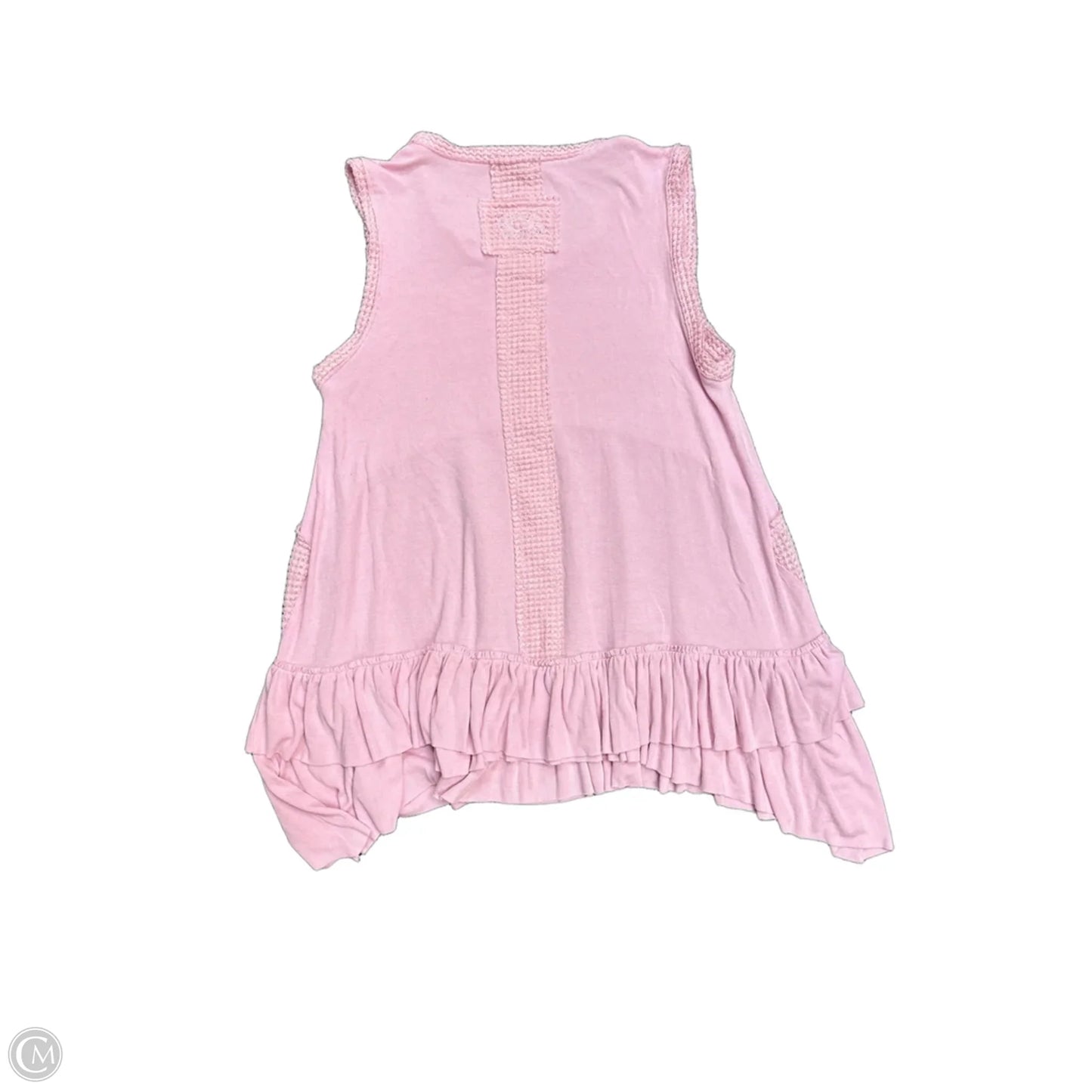 Top Sleeveless By Pol In Pink, Size: S