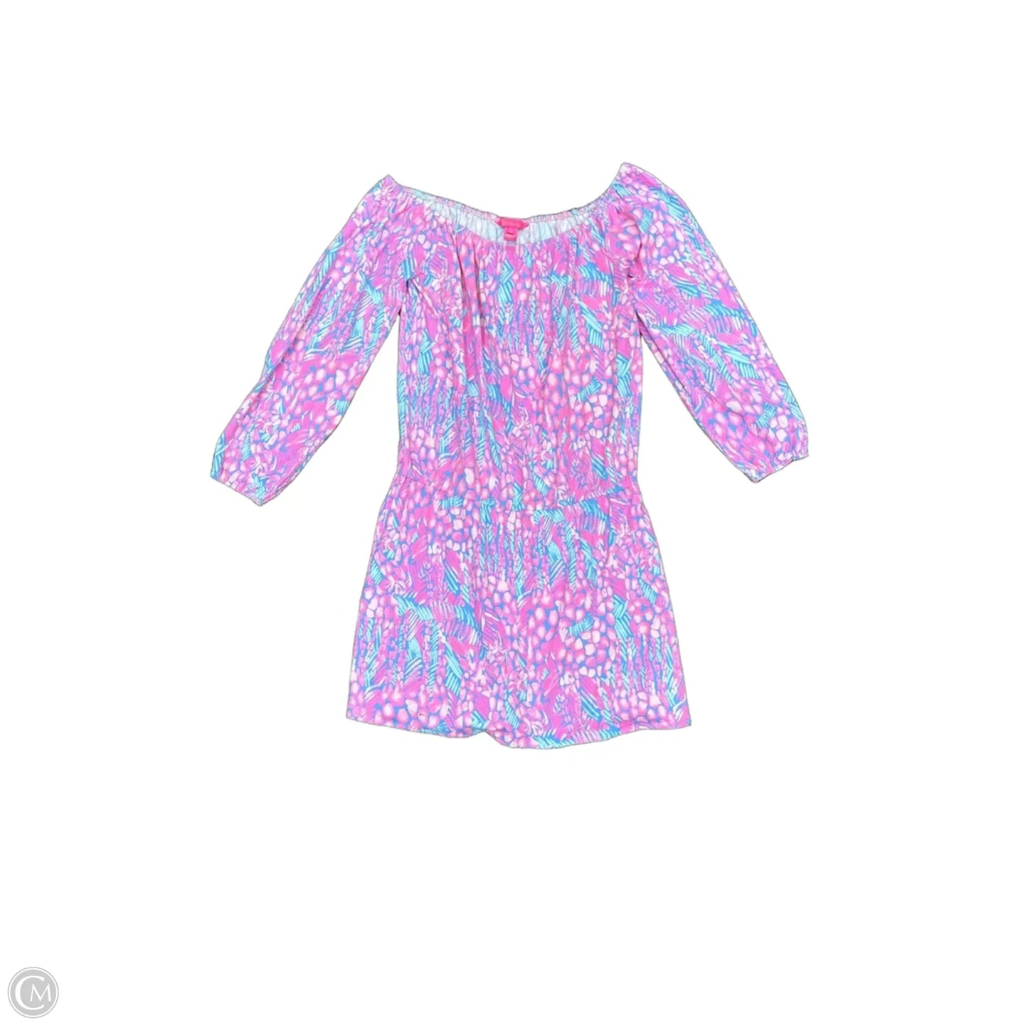 Romper Designer By Lilly Pulitzer In Pink, Size: M