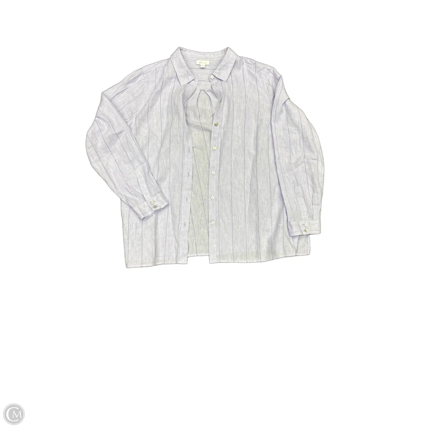 Top Long Sleeve By J. Jill In Purple, Size: L