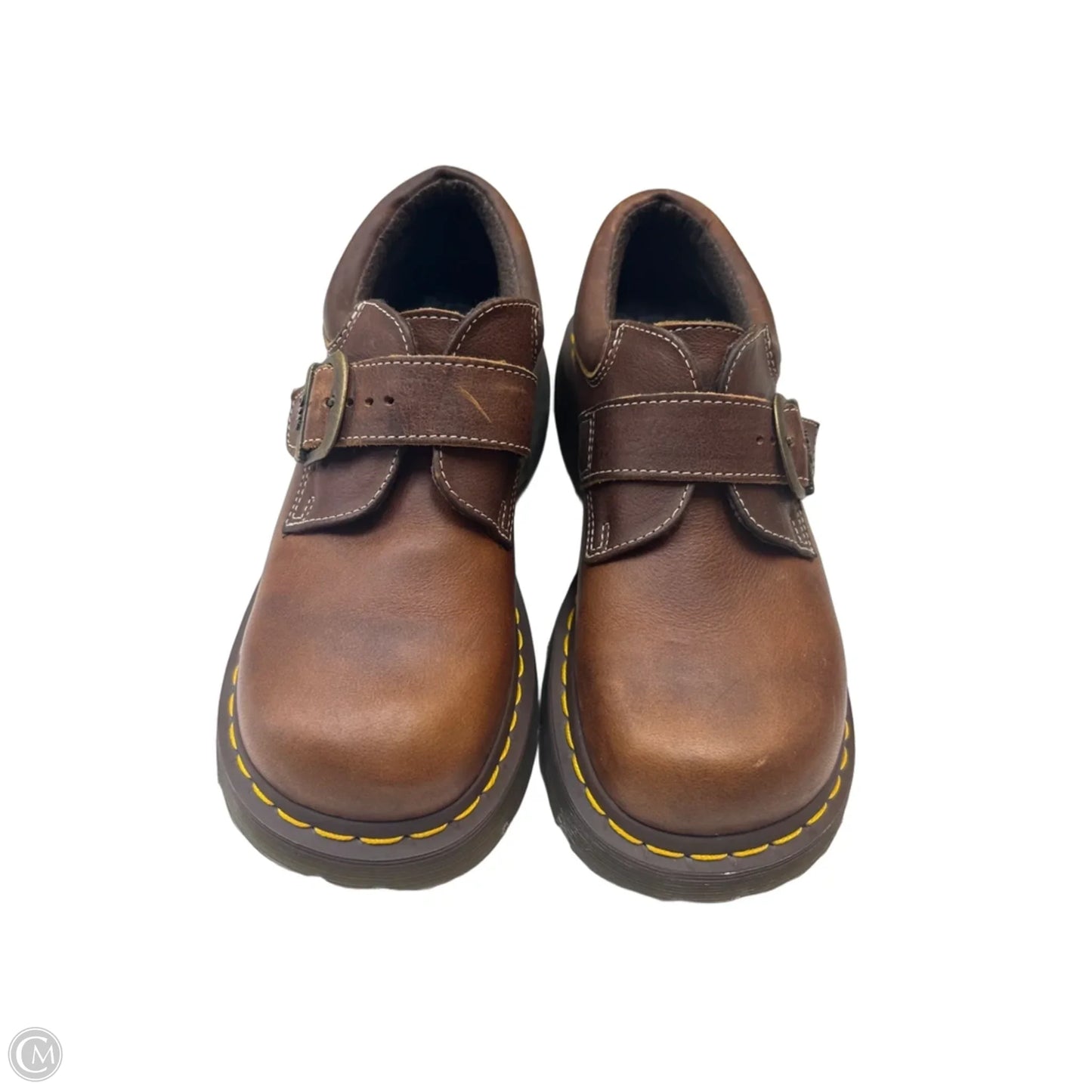 Boots Leather By Dr Martens In Brown, Size: 6
