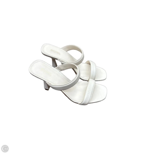 Shoes Heels Stiletto By Michael By Michael Kors In White, Size: 9