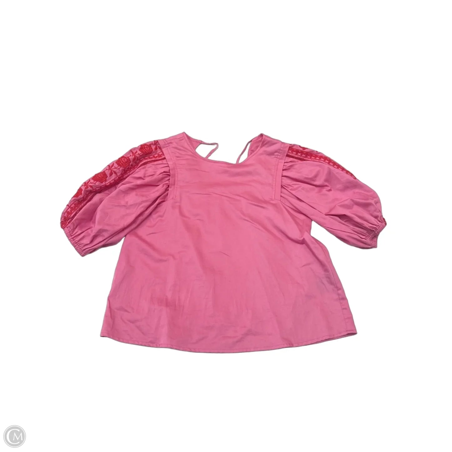 Top Long Sleeve By Clothes Mentor In Pink, Size: S
