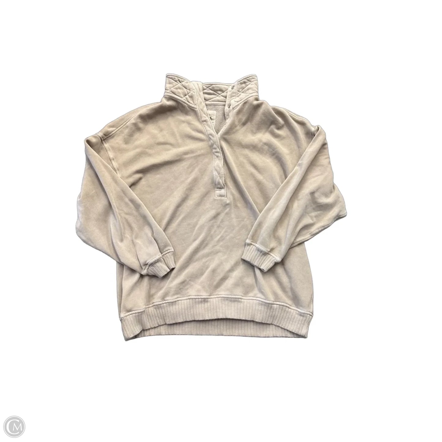 Sweatshirt Crewneck By Aerie In Brown, Size: M