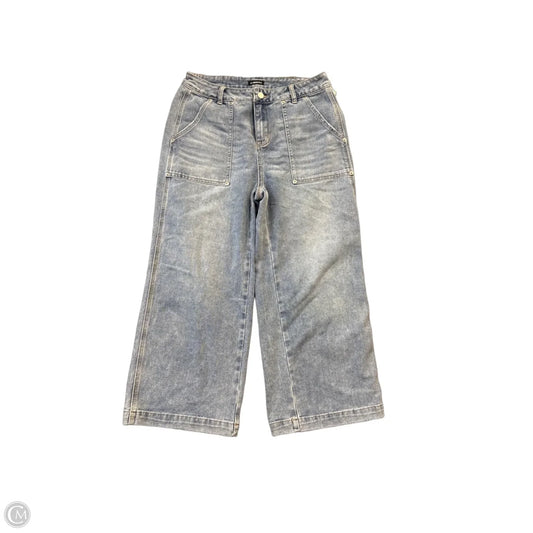 Jeans Wide Leg By Clothes Mentor In Blue, Size: L