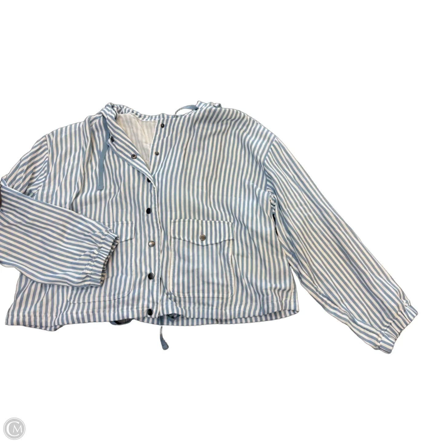 Top Long Sleeve By Torrid In Striped Pattern, Size: 1x