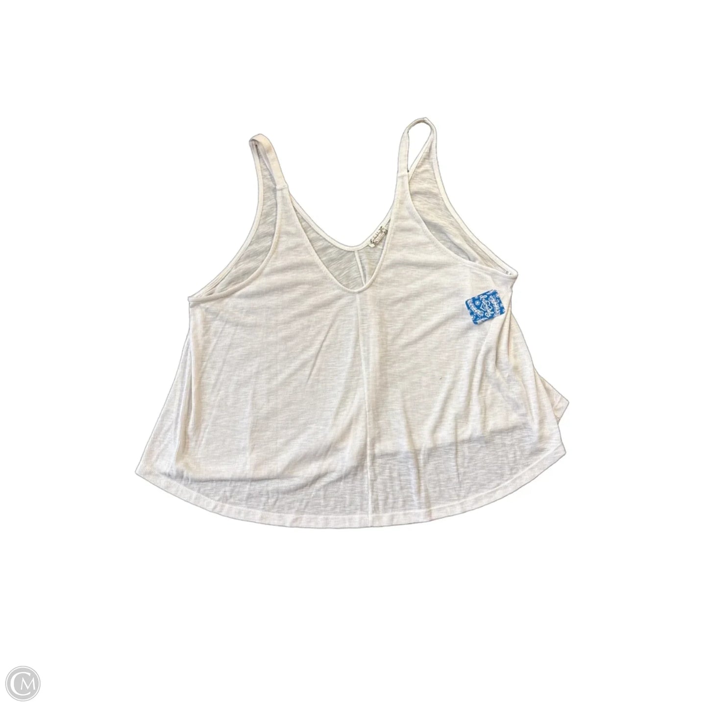 Tank Top By Free People In White, Size: M