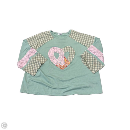 Top Long Sleeve By Clothes Mentor In Multi-colored, Size: L