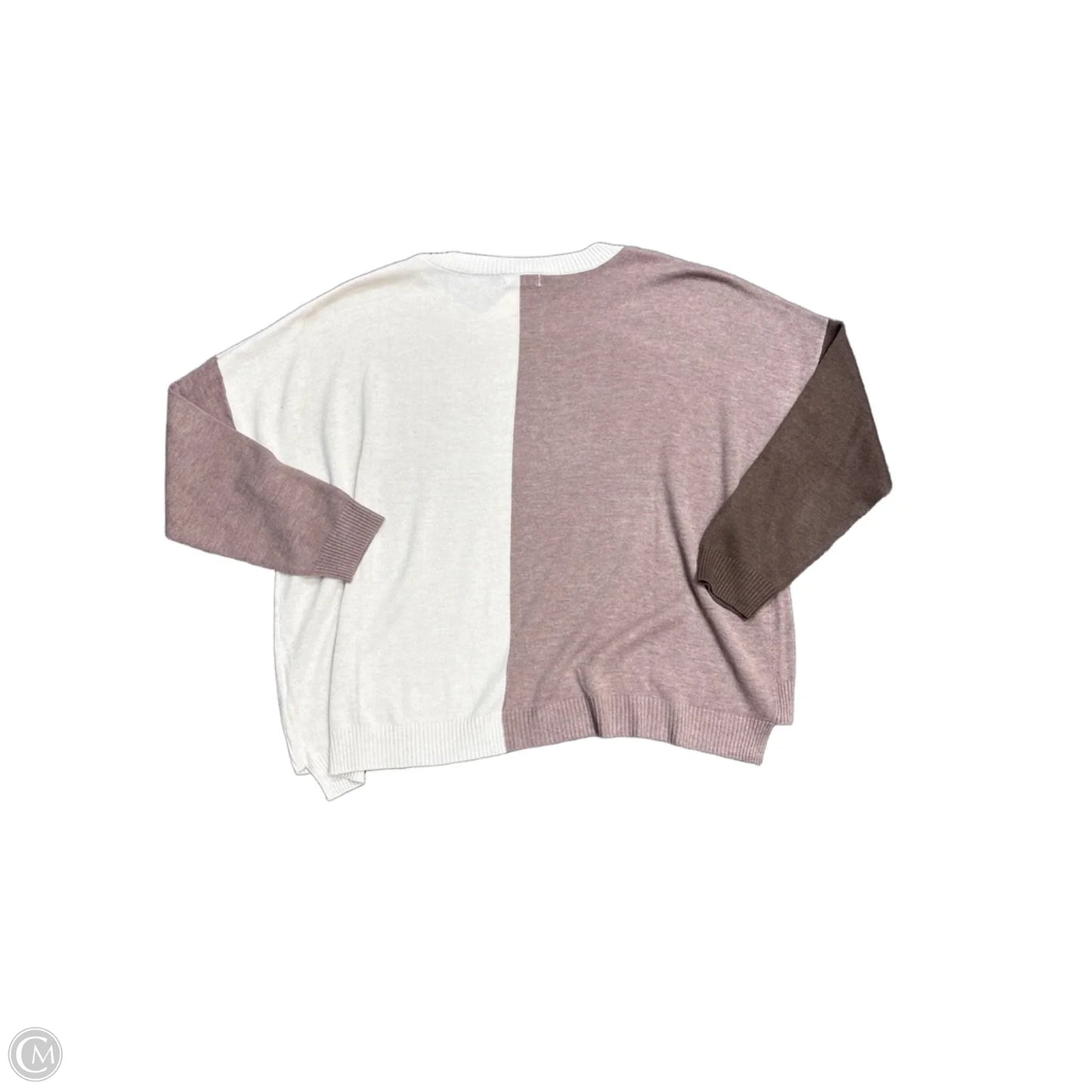 Sweater By Workshop In Tan, Size: L