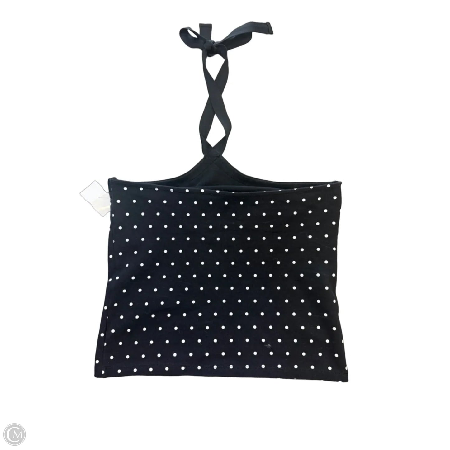 Tank Top By Clothes Mentor In Black & White, Size: M