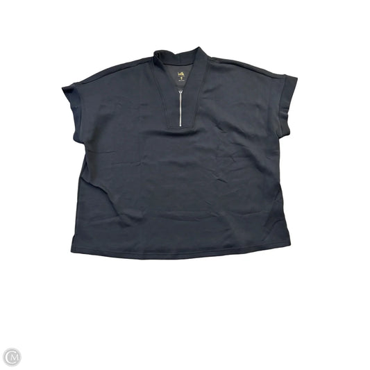 Top Short Sleeve By Belle By Kim Gravel In Black, Size: 3x