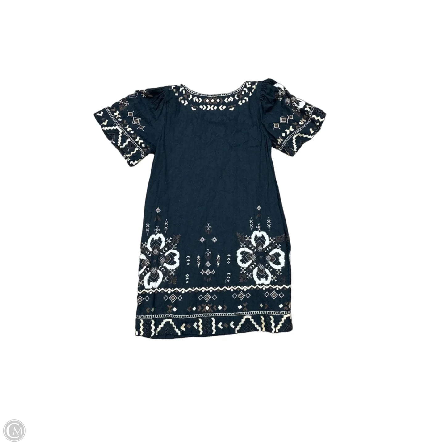 Dress Casual Short By Anthropologie In Black & Brown, Size: Xs