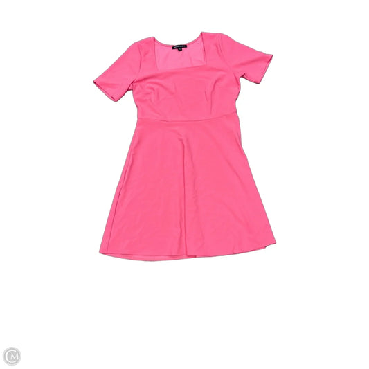 Dress Casual Short By Boston Proper In Pink, Size: L