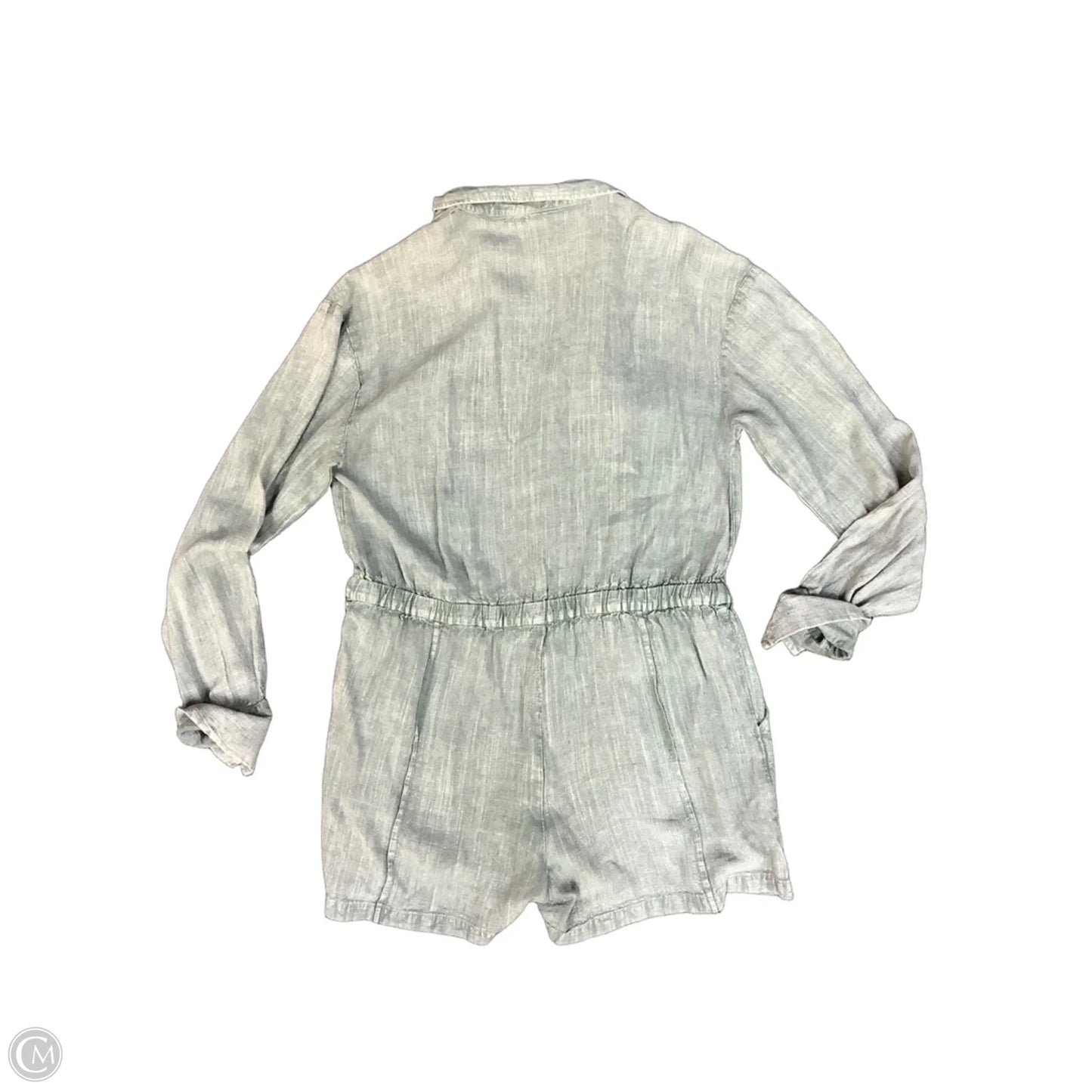 Shortalls By Clothes Mentor In Green, Size: L