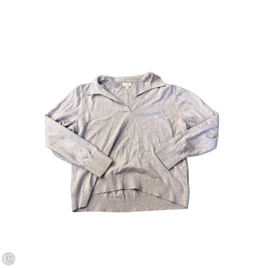 Top Long Sleeve By J. Crew In Purple, Size: Xl