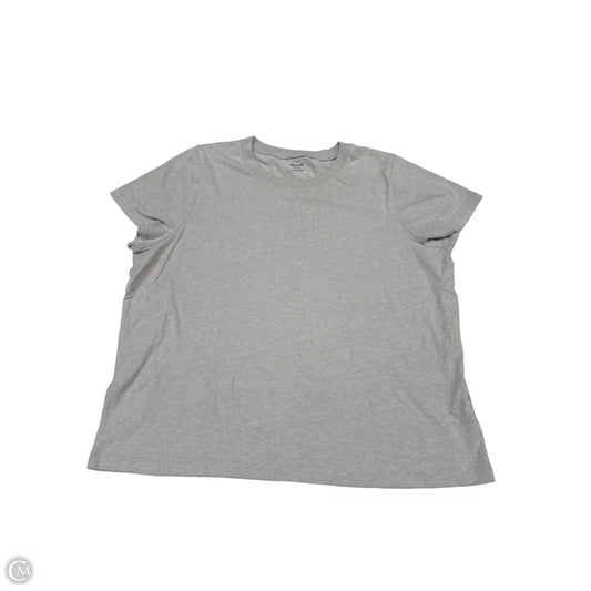 Top Short Sleeve By Madewell In Grey, Size: Xl