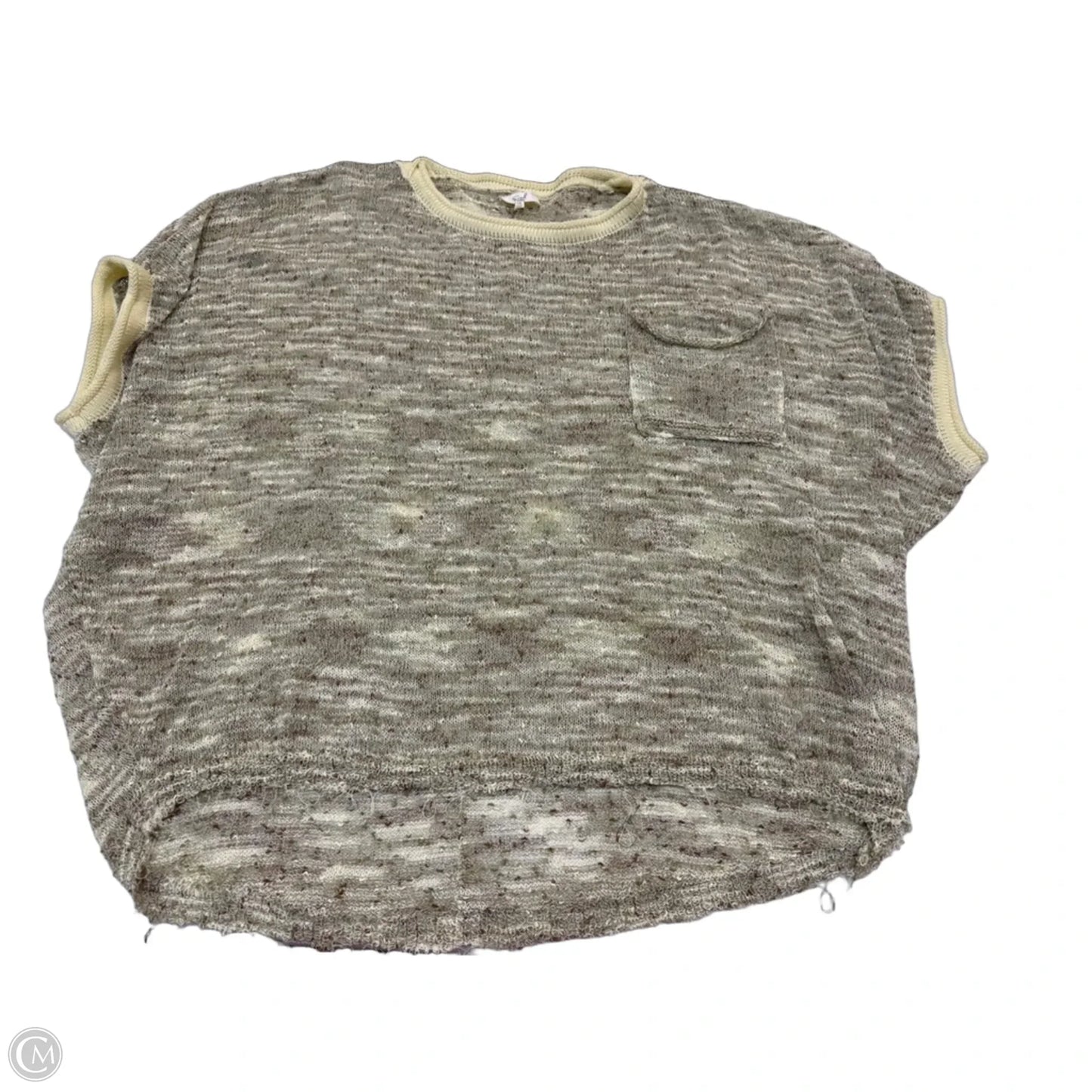 Top 3/4 Sleeve By Easel In Green, Size: 1x