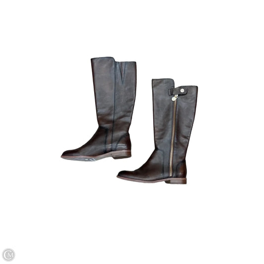 Boots Leather By Isola In Brown, Size: 7.5