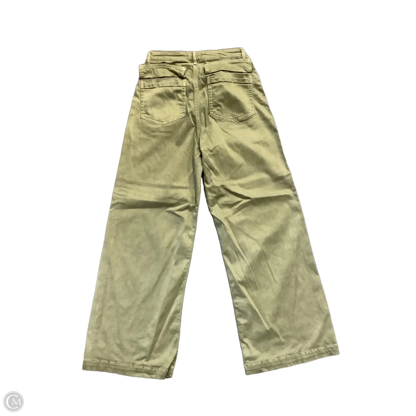 Jeans Wide Leg By Kut In Green, Size: 4