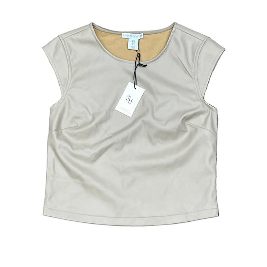 Top Sleeveless By Sincerely Jules In Beige, Size: S