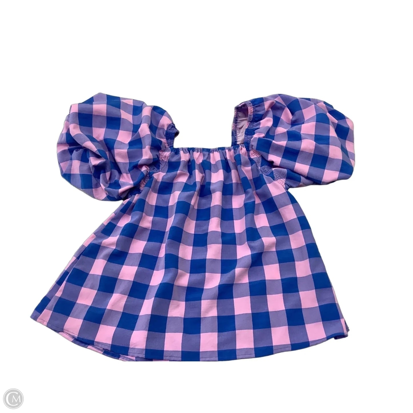 Top 3/4 Sleeve By Entro In Blue & Pink, Size: M