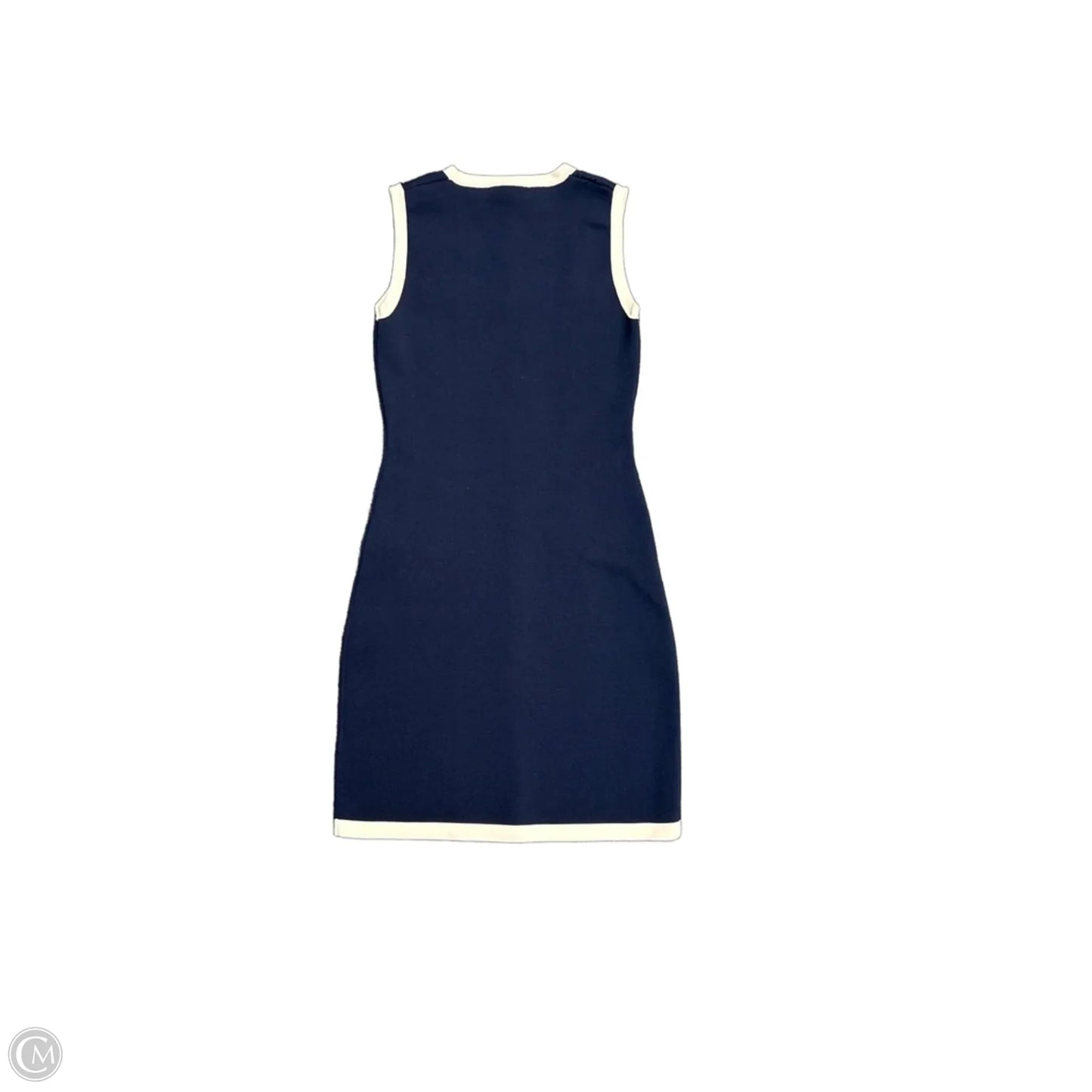 Dress Casual Midi By Sincerely Jules In Blue & White, Size: Xs