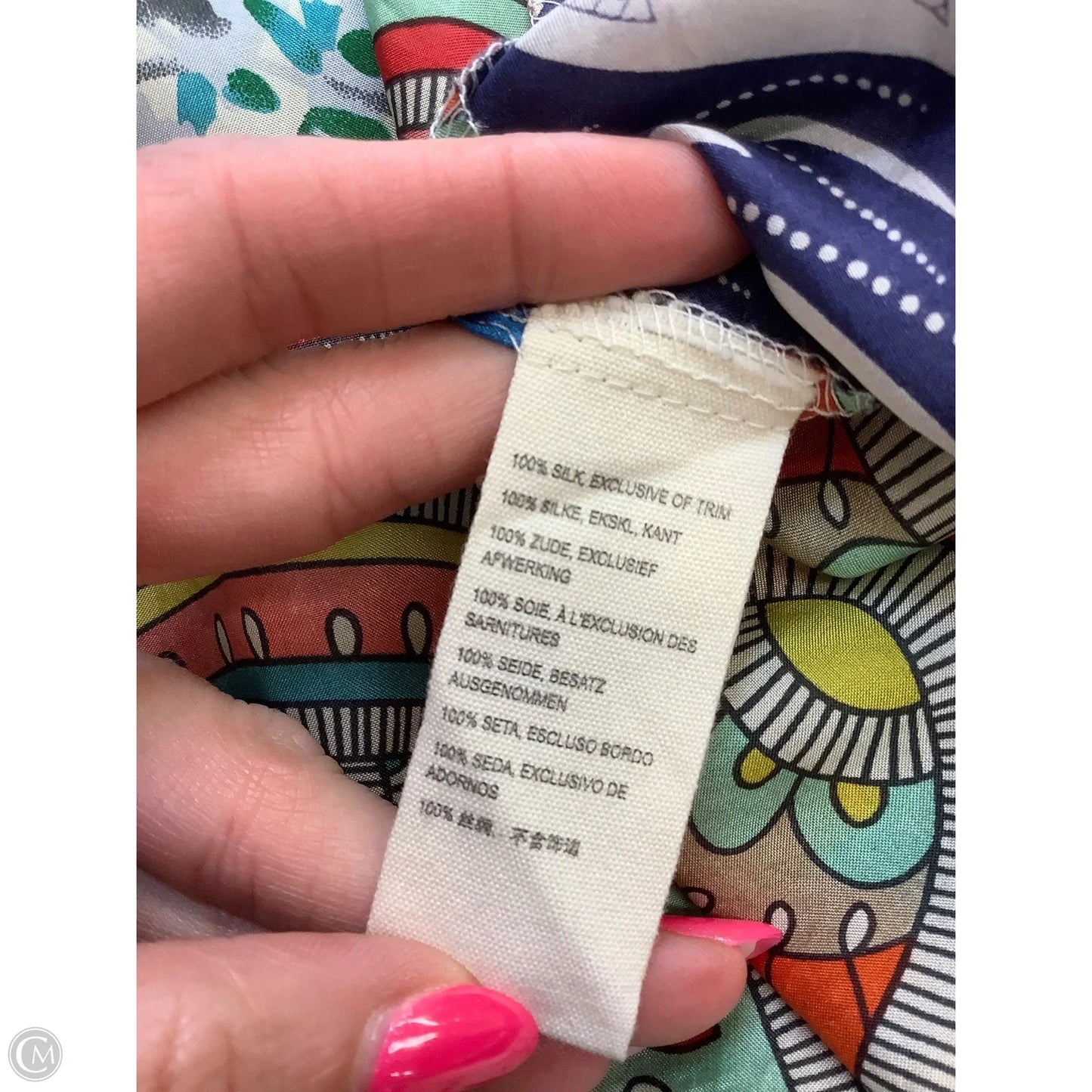 Dress Party Midi By Johnny Was In Floral Print, Size: S